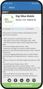 Digi XBee Mobile App