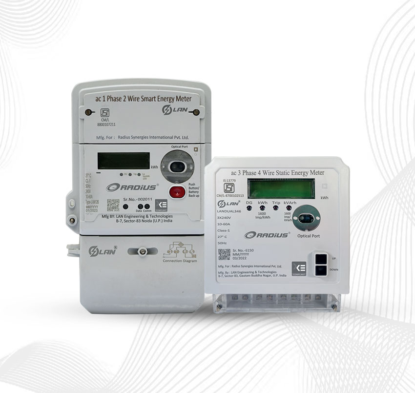 Radius smart meter