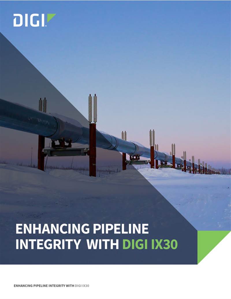 Enhancing Pipeline Integrity With Digi IX30