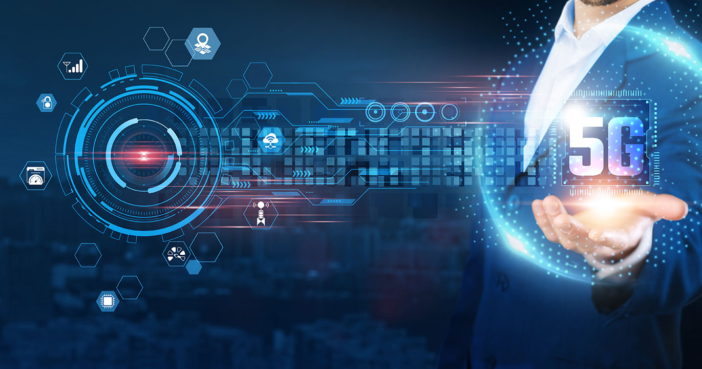 5G edge computing concept