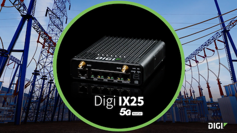 Digi IX25 5G RedCap: Industrial Connectivity for Edge Applications